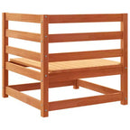 vidaXL Ensemble de canapés de jardin Bois naturel Bois de pin massif Modulable moyen