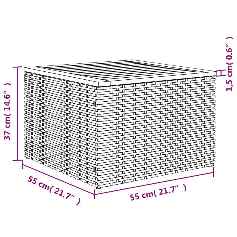 vidaXL Salon de jardin 12 pcs avec coussins Résine tressée Noir