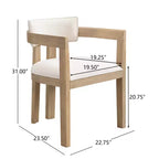 Christopher Knight Home Elena Table de salle à manger 9 pièces de style campagnard avec chaises rembourrées en bois d'hévéa
