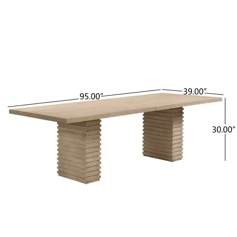 Christopher Knight Home Elena Table de salle à manger 9 pièces de style campagnard avec chaises rembourrées en bois d'hévéa