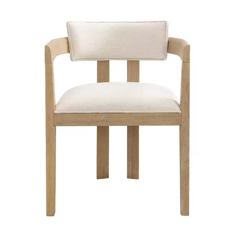 Christopher Knight Home Elena Table de salle à manger 9 pièces de style campagnard avec chaises rembourrées en bois d'hévéa