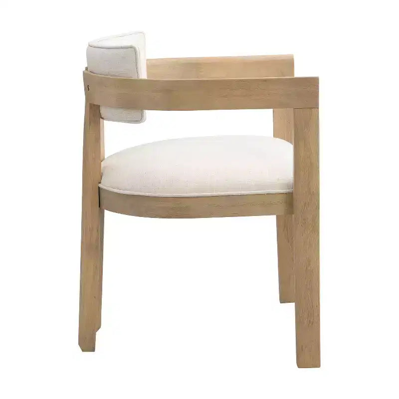Christopher Knight Home Elena Table de salle à manger 9 pièces de style campagnard avec chaises rembourrées en bois d'hévéa