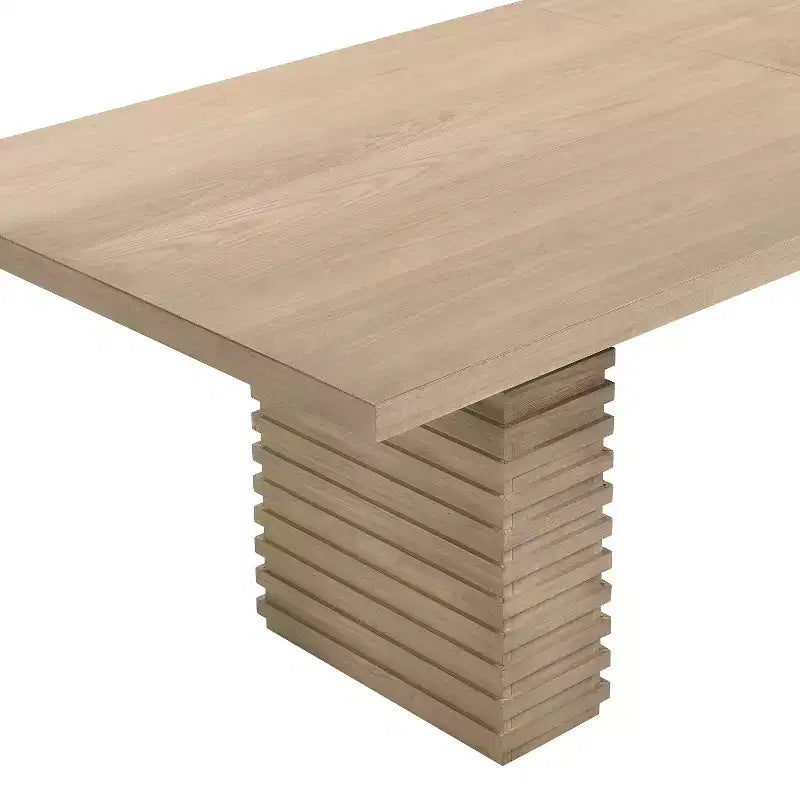 Christopher Knight Home Elena Table de salle à manger 9 pièces de style campagnard avec chaises rembourrées en bois d'hévéa