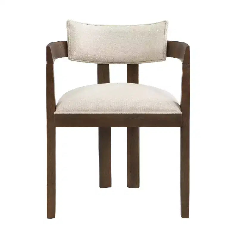 Christopher Knight Home Elena Table de salle à manger 9 pièces de style campagnard avec chaises rembourrées en bois d'hévéa