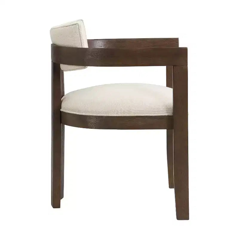 Christopher Knight Home Elena Table de salle à manger 9 pièces de style campagnard avec chaises rembourrées en bois d'hévéa