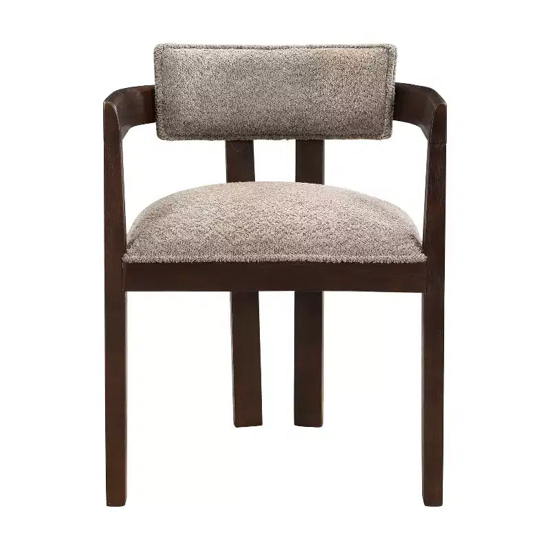 Christopher Knight Home Elena Table de salle à manger 9 pièces de style campagnard avec chaises rembourrées en bois d'hévéa