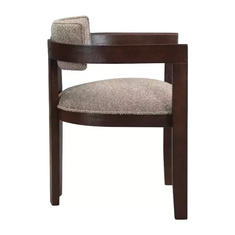 Christopher Knight Home Elena Table de salle à manger 9 pièces de style campagnard avec chaises rembourrées en bois d'hévéa