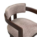 Christopher Knight Home Elena Table de salle à manger 9 pièces de style campagnard avec chaises rembourrées en bois d'hévéa