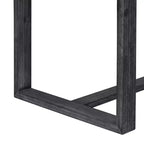 Ensemble de salle à manger 5 pièces à hauteur de comptoir pour 4 personnes, ensemble table de bar en bois de style ferme avec 4 chaises rembourrées pour petits espaces