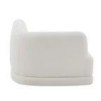 Christopher Knight Home Doyoung Canapé d'angle moderne 3 places en L de 115 po