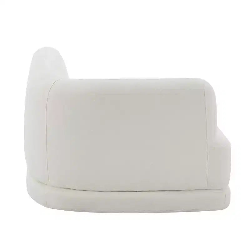 Christopher Knight Home Doyoung Canapé d'angle moderne 3 places en L de 115 po