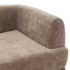 Christopher Knight Home Doyoung Canapé d'angle moderne 3 places en L de 115 po