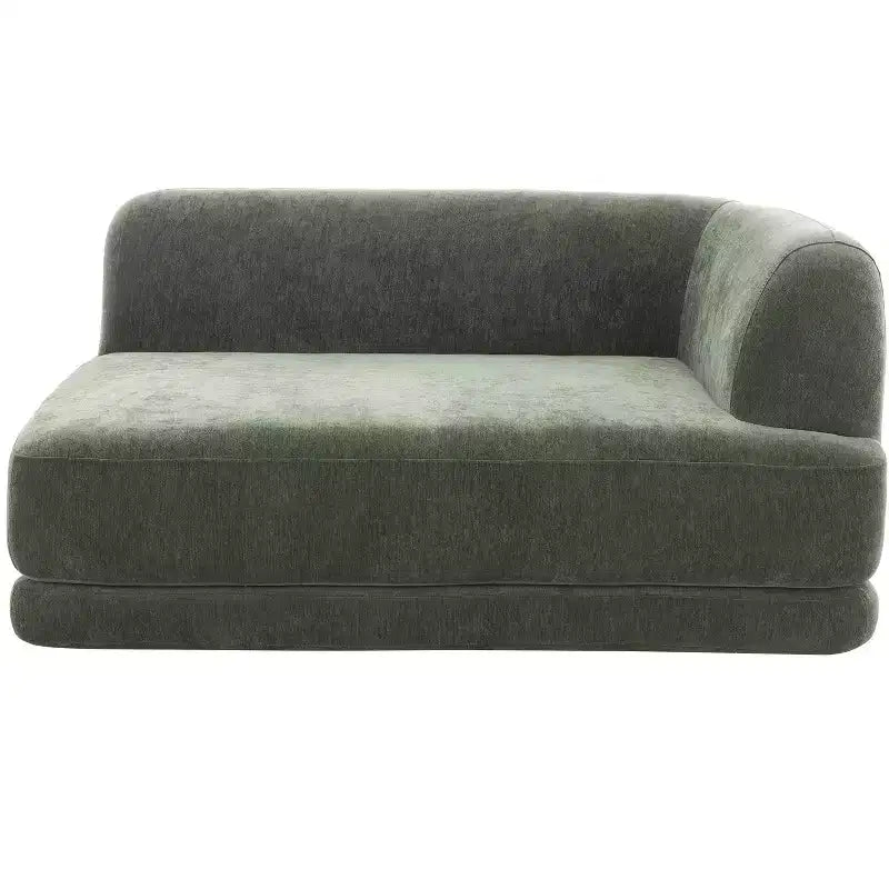 Christopher Knight Home Doyoung Canapé d'angle moderne 3 places en L de 115 po