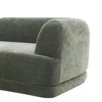 Christopher Knight Home Doyoung Canapé d'angle moderne 3 places en L de 115 po
