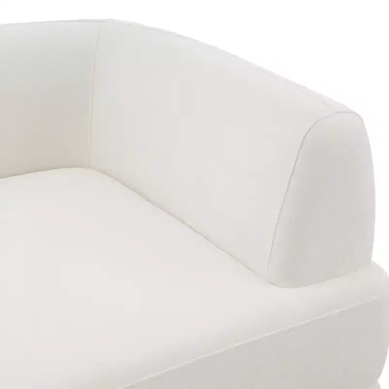 Christopher Knight Home Doyoung Canapé d'angle moderne 3 places en L de 115 po
