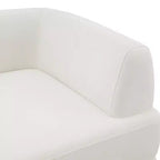 Christopher Knight Home Doyoung Canapé d'angle moderne 3 places en L de 115 po