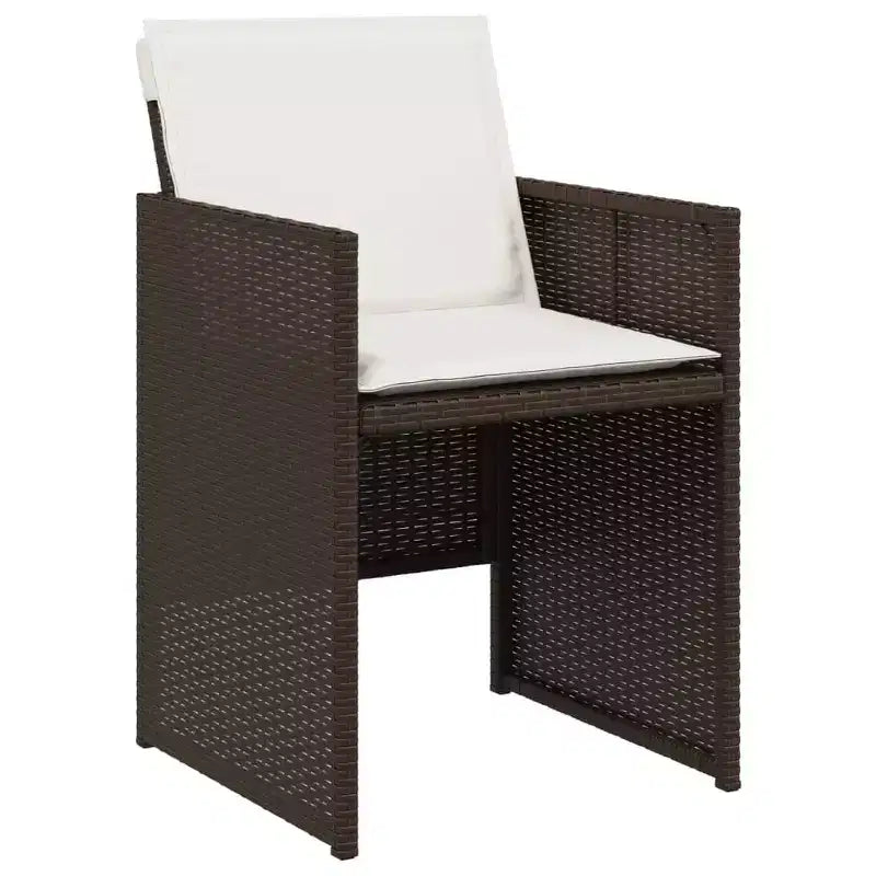 vidaXL Ensemble de salle à manger d'extérieur, 12 pcs