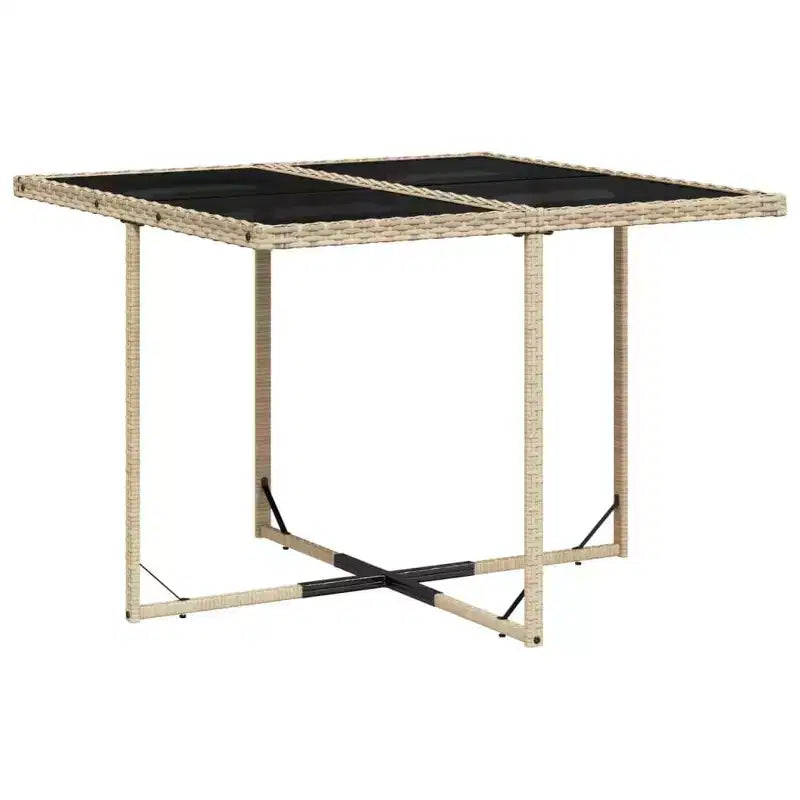 vidaXL Ensemble de salle à manger d'extérieur 10 personnes Rotin PE 11 pièces Pliable
