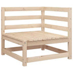 vidaXL Salon de Jardin Modulable - Meubles d'Extérieur Rustiques Disponibles en Plusieurs Couleurs
