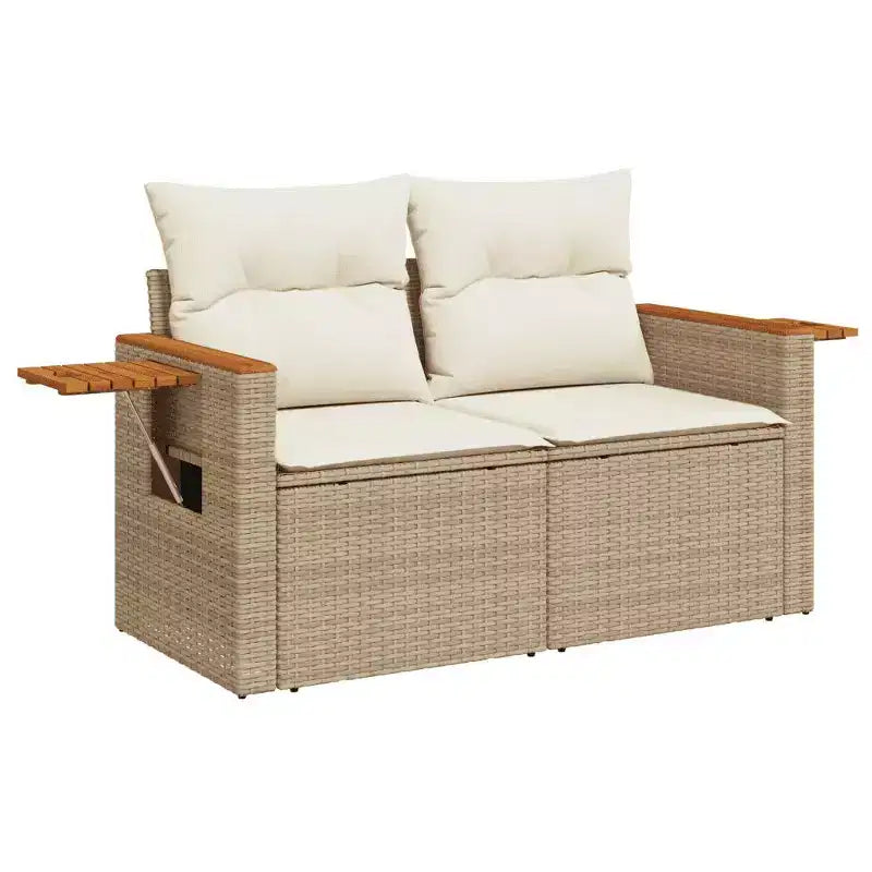 vidaXL Ensemble de canapés de jardin modulaires avec coussins en différentes couleurs