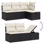 vidaXL Ensemble de canapés de jardin modulaires avec coussins en différentes couleurs