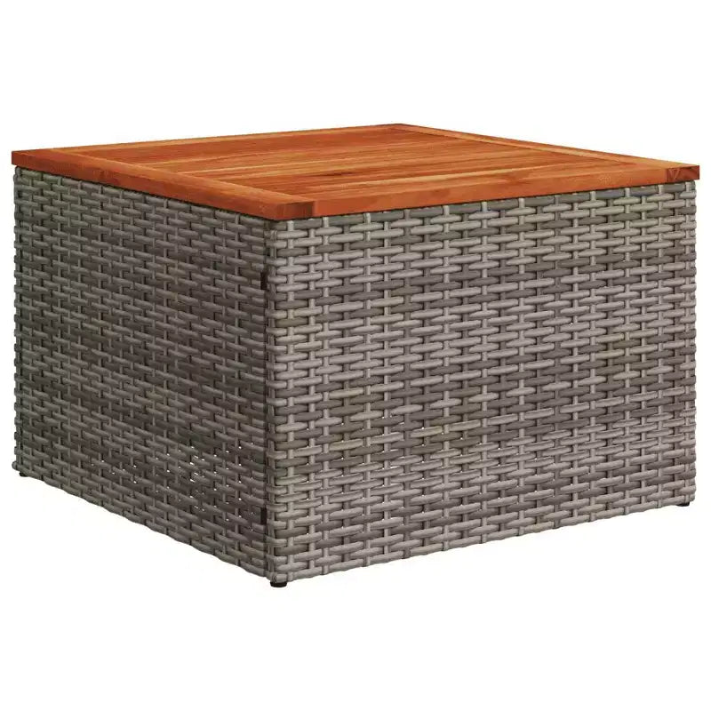 vidaXL Salon de jardin modulaire en résine tressée