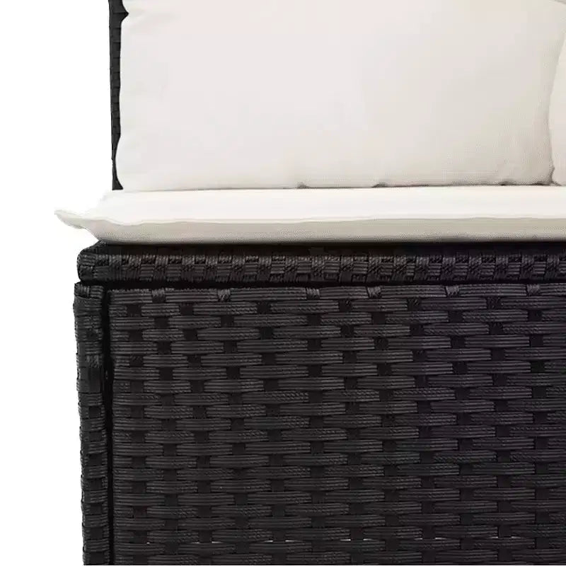 vidaXL Salon de jardin modulable avec coussins – Confort extérieur