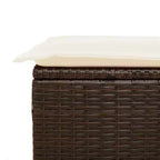 vidaXL Salon de jardin modulable avec coussins – Confort extérieur