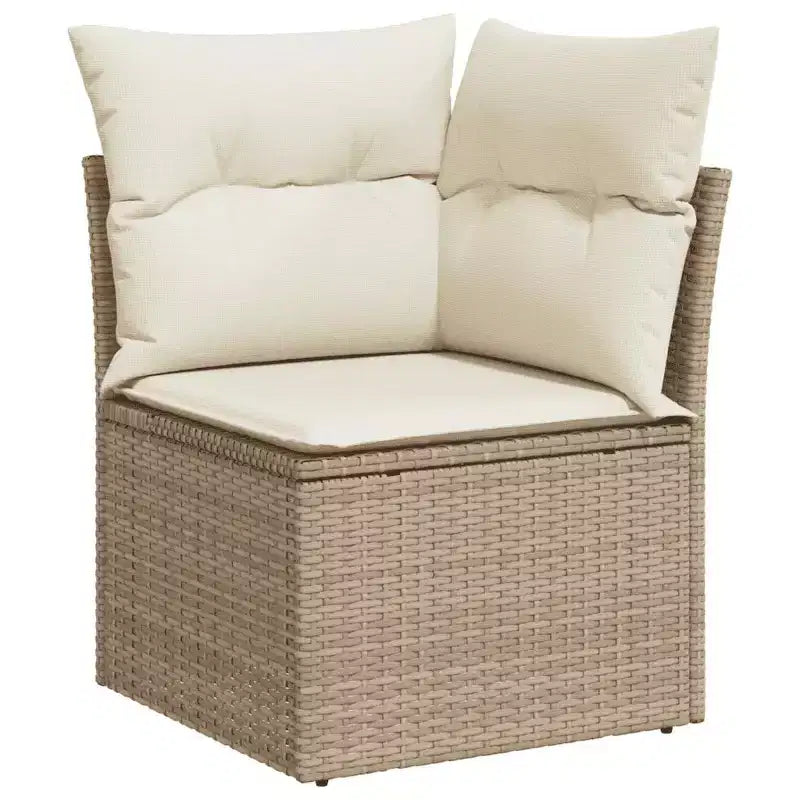 vidaXL Salon de jardin modulable avec coussins – Confort extérieur