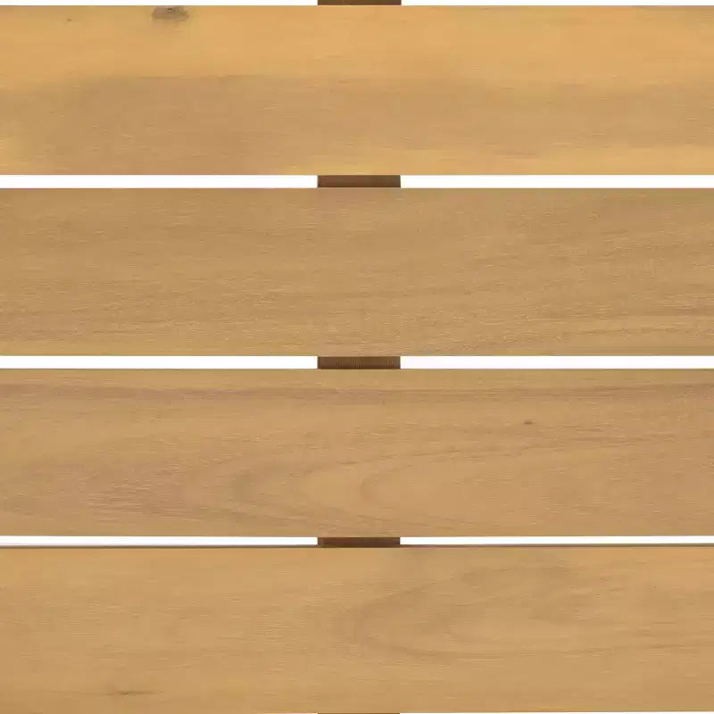 Ensemble de conversation d'extérieur 4 pièces en acacia Napol avec coussins – Intérieur/Extérieur – PAT6806 – Safavieh