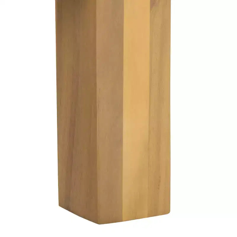 Ensemble de conversation d'extérieur 4 pièces en acacia Napol avec coussins – Intérieur/Extérieur – PAT6806 – Safavieh