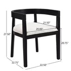 Christopher Knight Home Sonal - Ensemble de salle à manger moderne de 5 pièces avec table ronde et 4 chaises rembourrées en bois d'hévéa
