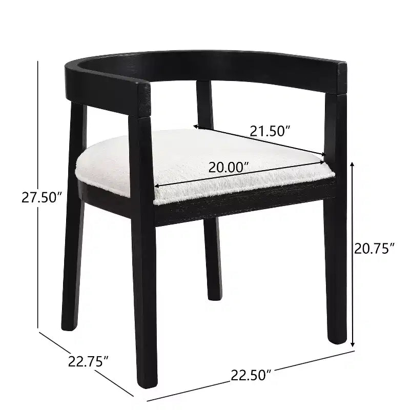 Christopher Knight Home Sonal - Ensemble de salle à manger moderne de 5 pièces avec table ronde et 4 chaises rembourrées en bois d'hévéa