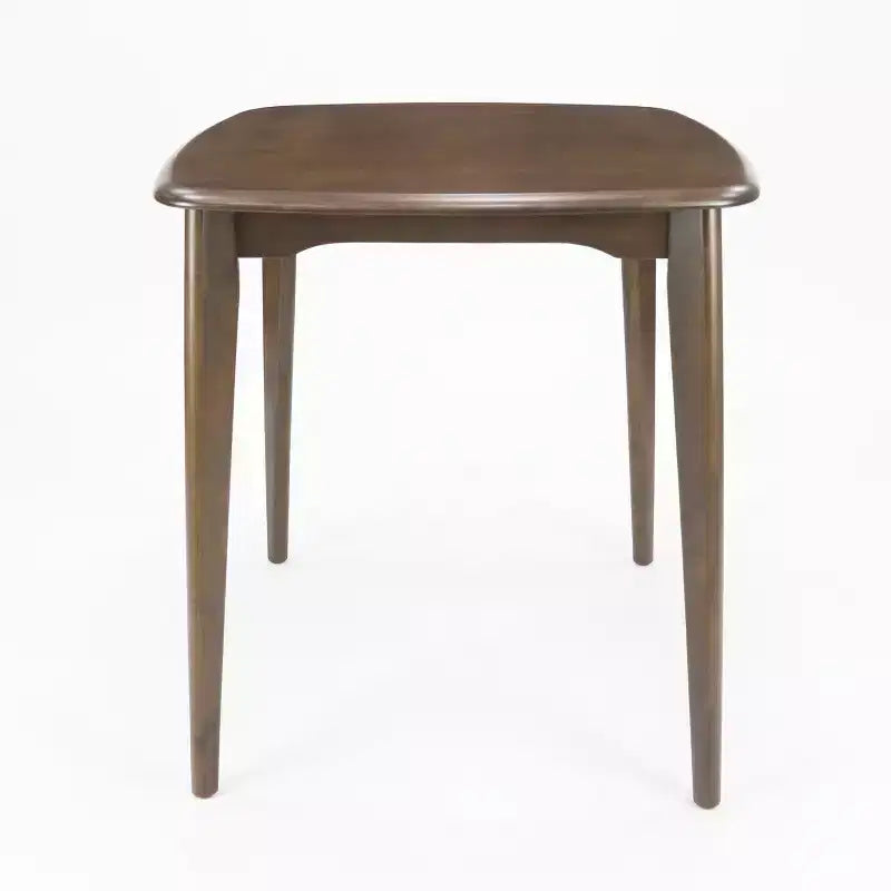 Christopher Knight Home La Modern Ensemble de 5 pièces en bois d'hévéa et tissu, avec table carrée et design en corde, hauteur comptoir