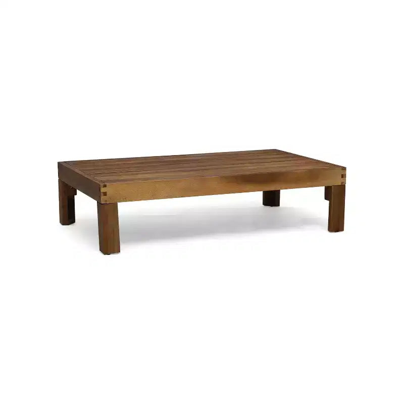 Canapé d'angle d'extérieur en forme de L, ensemble de loisirs pour patio, ensemble de sièges de conversation de jardin avec table basse et coussins résistants à l'eau - ModernLuxe