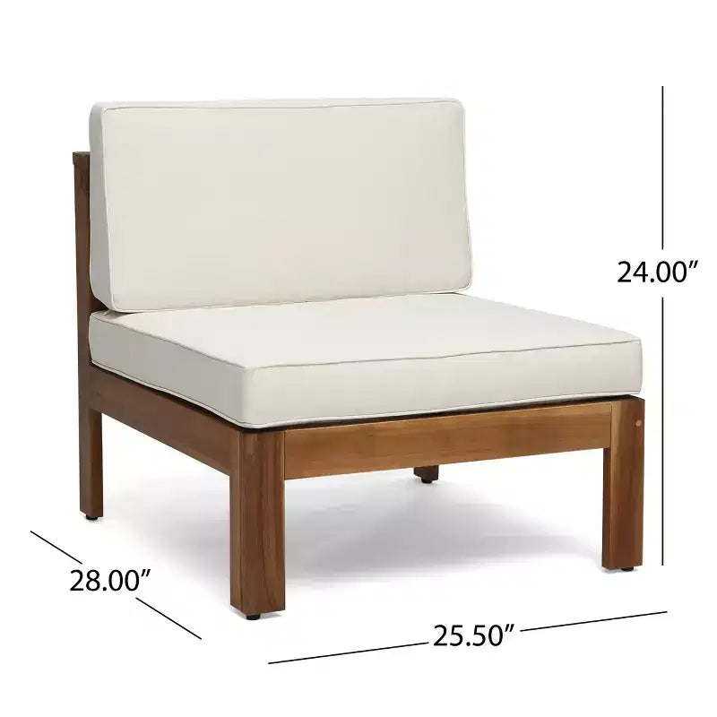 Canapé d'angle d'extérieur en forme de L, ensemble de loisirs pour patio, ensemble de sièges de conversation de jardin avec table basse et coussins résistants à l'eau - ModernLuxe
