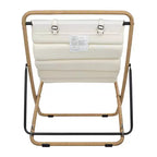 Polibi Ensemble de 2 chaises longues de jardin en rotin avec dossier inclinable et appuie-tête réglables