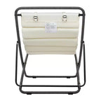 Polibi Ensemble de 2 chaises longues de jardin en rotin avec dossier inclinable et appuie-tête réglables