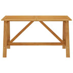 vidaXL Ensemble de salle à manger 5 pièces en bois d'acacia massif ergonomique