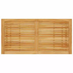 vidaXL Ensemble de salle à manger 5 pièces en bois d'acacia massif ergonomique