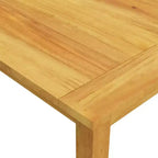 vidaXL Ensemble de salle à manger Table : Chaises : Coussins :