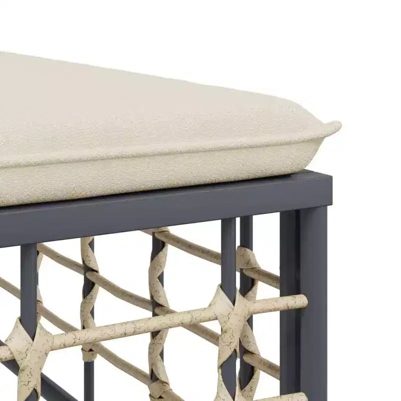 vidaXL Ensemble de salon de jardin anthracite