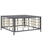 vidaXL Ensemble de salon de jardin anthracite