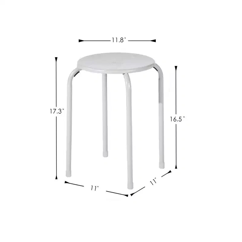 Ensemble Table et Chaises de Salle à Manger FurnitureR pour 4 Personnes, Table de Cuisine Moderne avec 4 Tabourets en Métal, Ensemble de Salle à Manger Peu Encombrant pour Cuisine, Salle à Manger, Appartement
