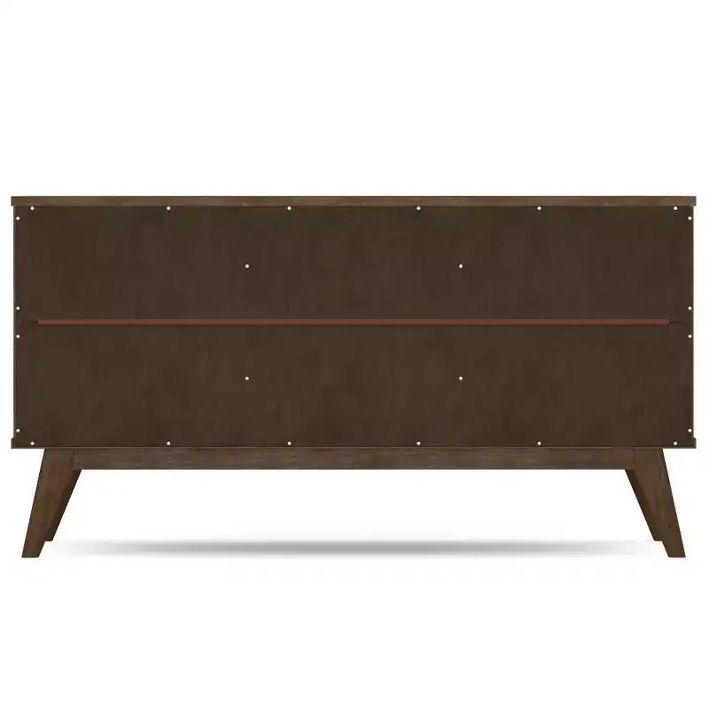 Sideboard with Wine Storage Rustic Natural Aged Brown