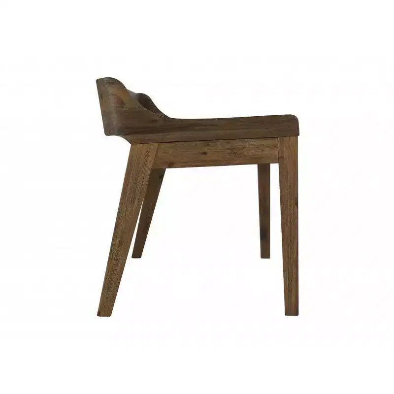 Ensemble de salle à manger Rasmus 3 pièces, finition brossée couleur châtaigne - Boraam
