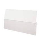 Ensemble de lit plateforme 3 pièces Queen Radiance Érable naturel/Blanc – Nexera : Style moderne, 1 table de chevet, pas besoin de sommier