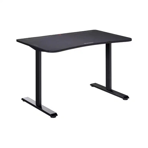 RESPAWN 1048 Gaming Desk Black: Sturdy Metal Frame, MDF Surface, No Storage, Adult Assembly Required