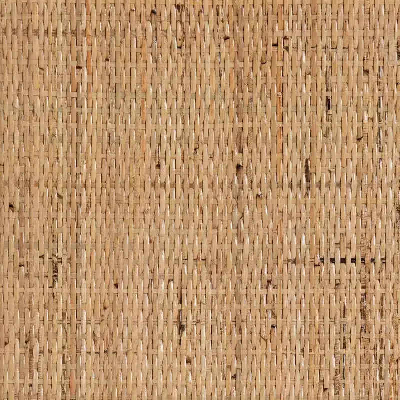 Étagère de présentation à 2 niveaux en rotin 29,7 po Naturel/Brun - bali & pari