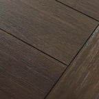 Ensemble table et 4 tabourets de bar Joanna, ivoire/mocha - Steve Silver Co. : style ferme, tabourets aspect lin, tiroir de rangement